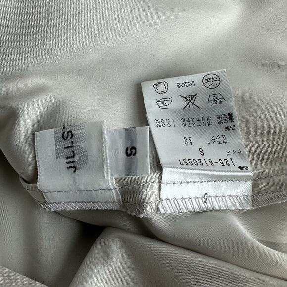 jill stuart gray mesh midi a-line skirt Size S - Picture 4 of 9